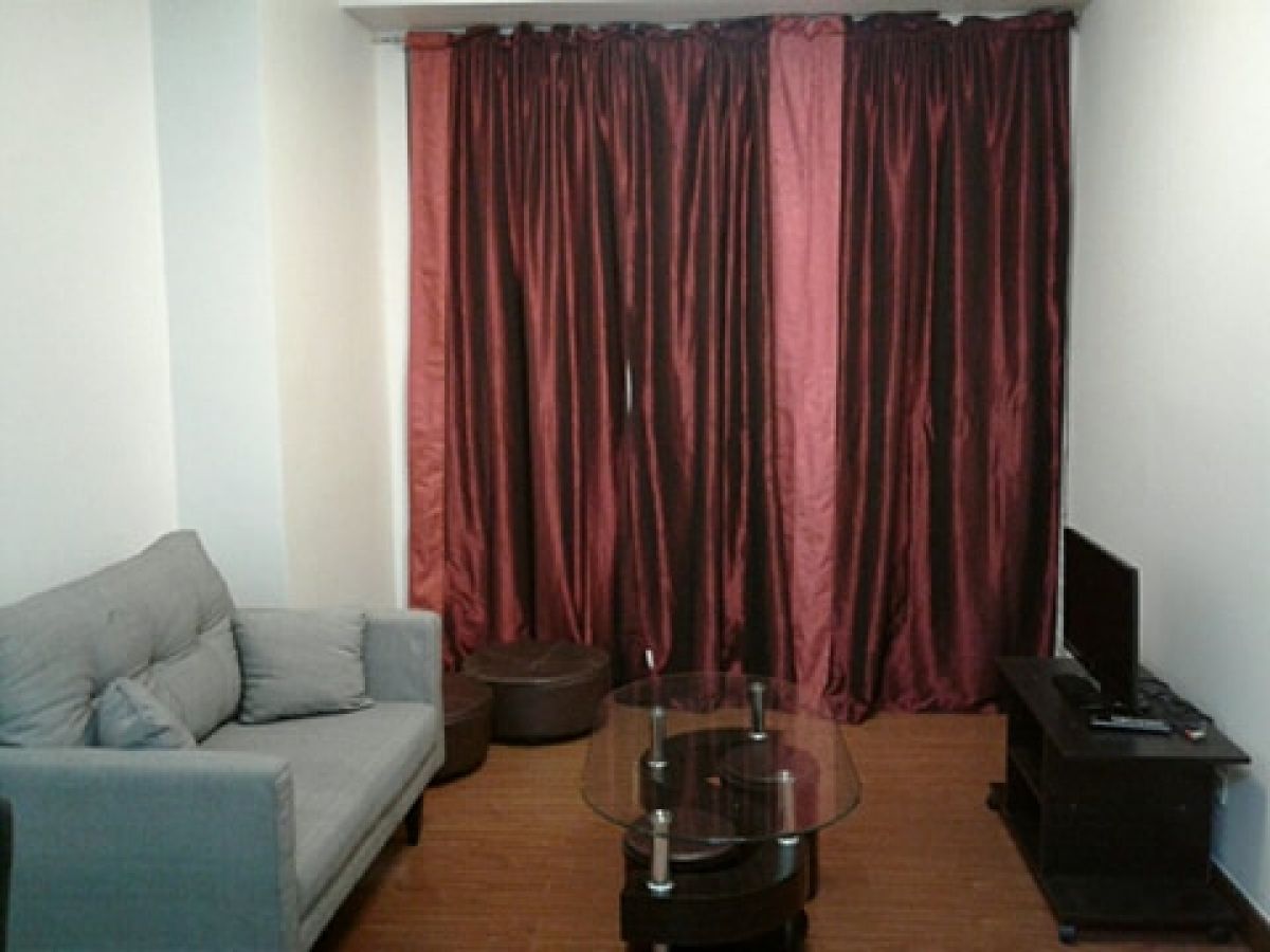 "Fully Furnished Eastwood Condo, inclusive of assoc dues and wifi and cable"10