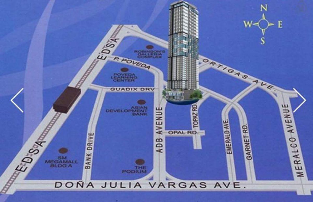 Studio fully furnished with nice view at ADB Avenue Ortigas10