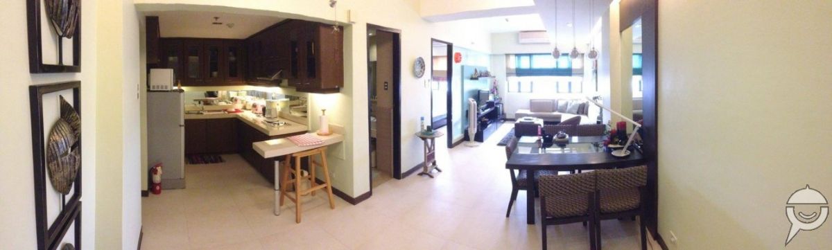 Fully furnished 2 bedroom unit beside Eastwood City Mall QC06