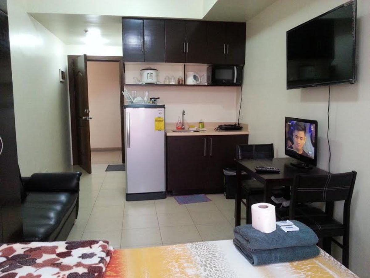 For rent 1BR fully furnished Tower 1 unit 1608 in Ridgewood towers07