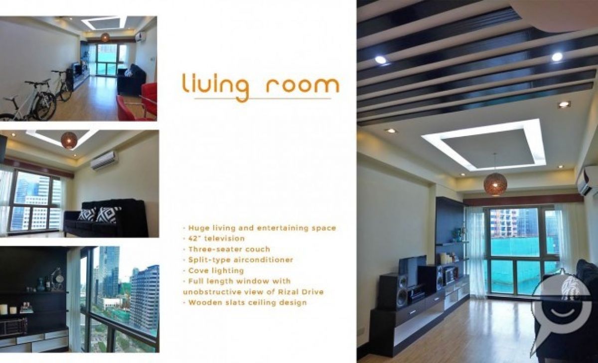 Fully-furnished hip and central 3BR unit in Forbeswood Parklane BGC02