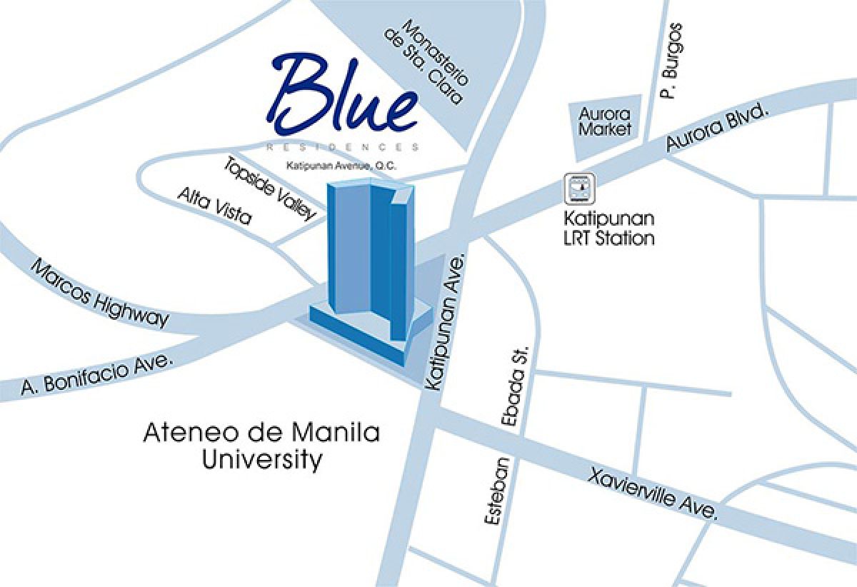 Fully Furnished 1 Bedroom Blue Residences Katipunan For Rent04
