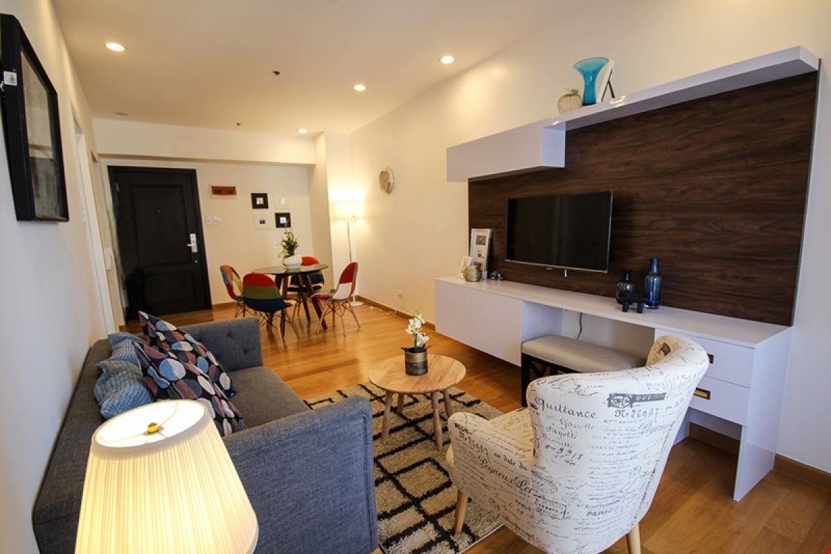 "For Rent Lease: The Milano, 1 Bedroom, Furnished, 56sqm, Makati Ave"03
