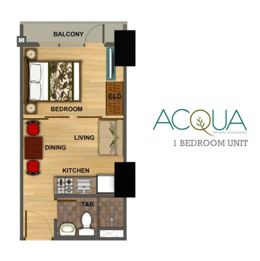 Acqua Private Residences A Condo Unit is available for Rent or for Staycation05