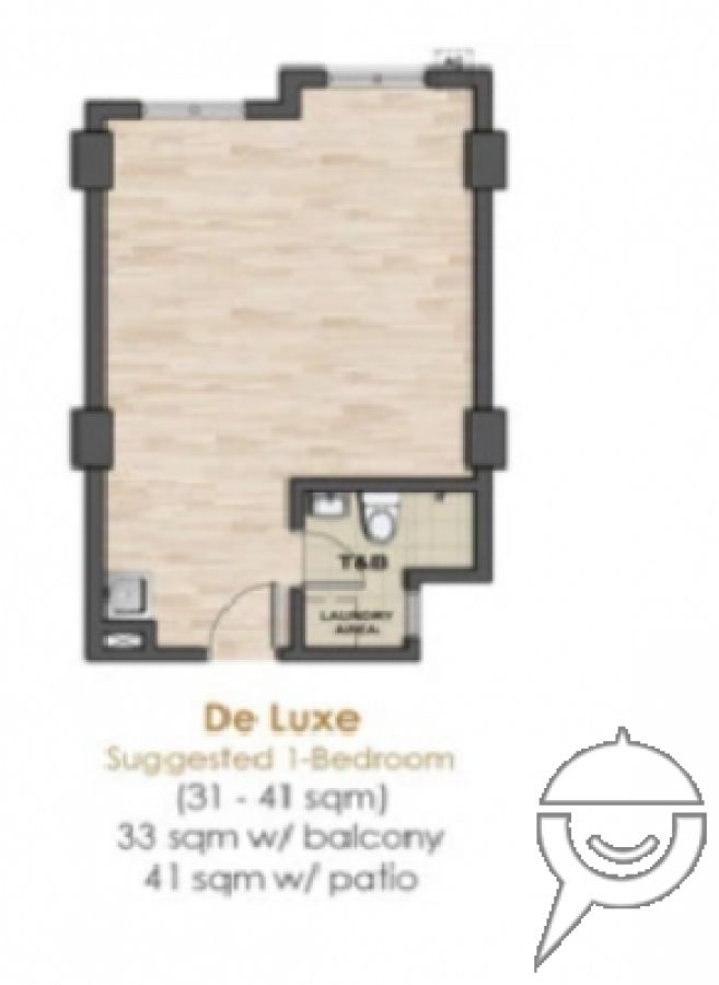 34 Sq.M. deluxe condo with balcony02