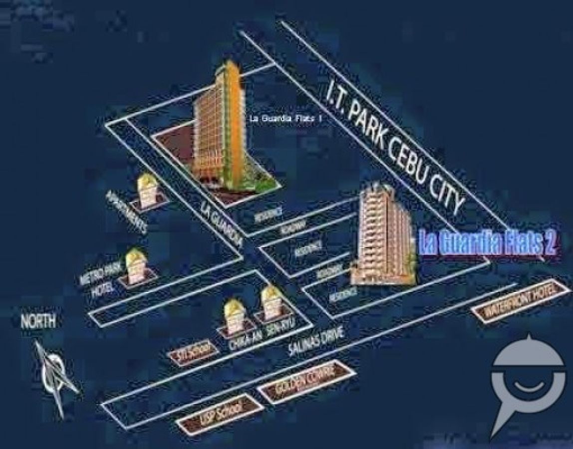 22 sqm studio unit for rent near it park lahug cebu la guardia flats08