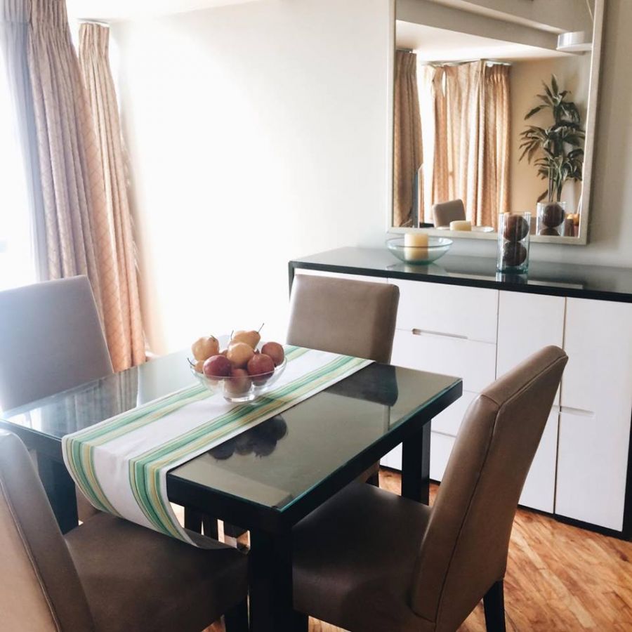 "For Rent Lease: The Manansala, 1 Bedroom, Furnished w parking, 63sqm, Rockwell"03