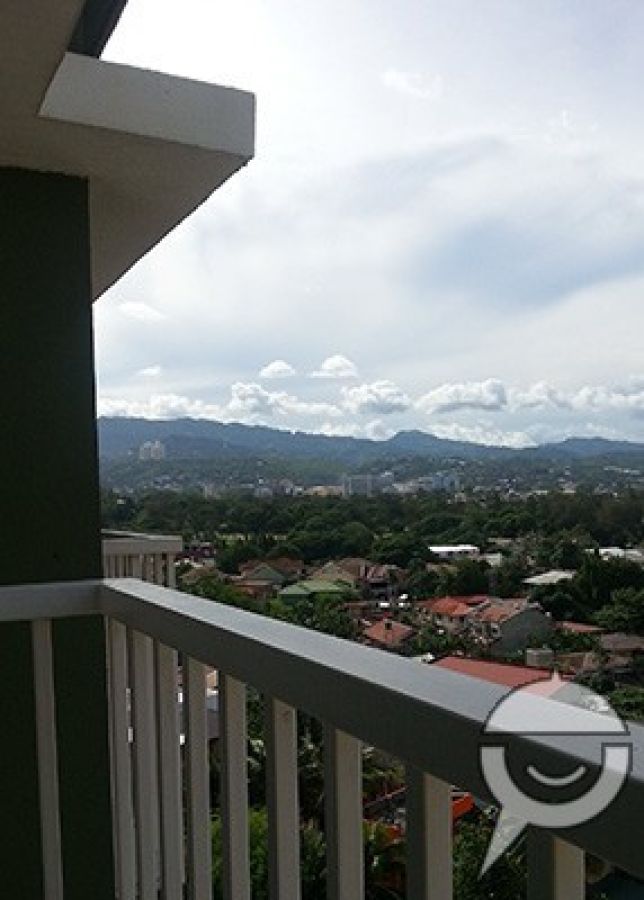 Semi-furnished studio unit with a nice view10
