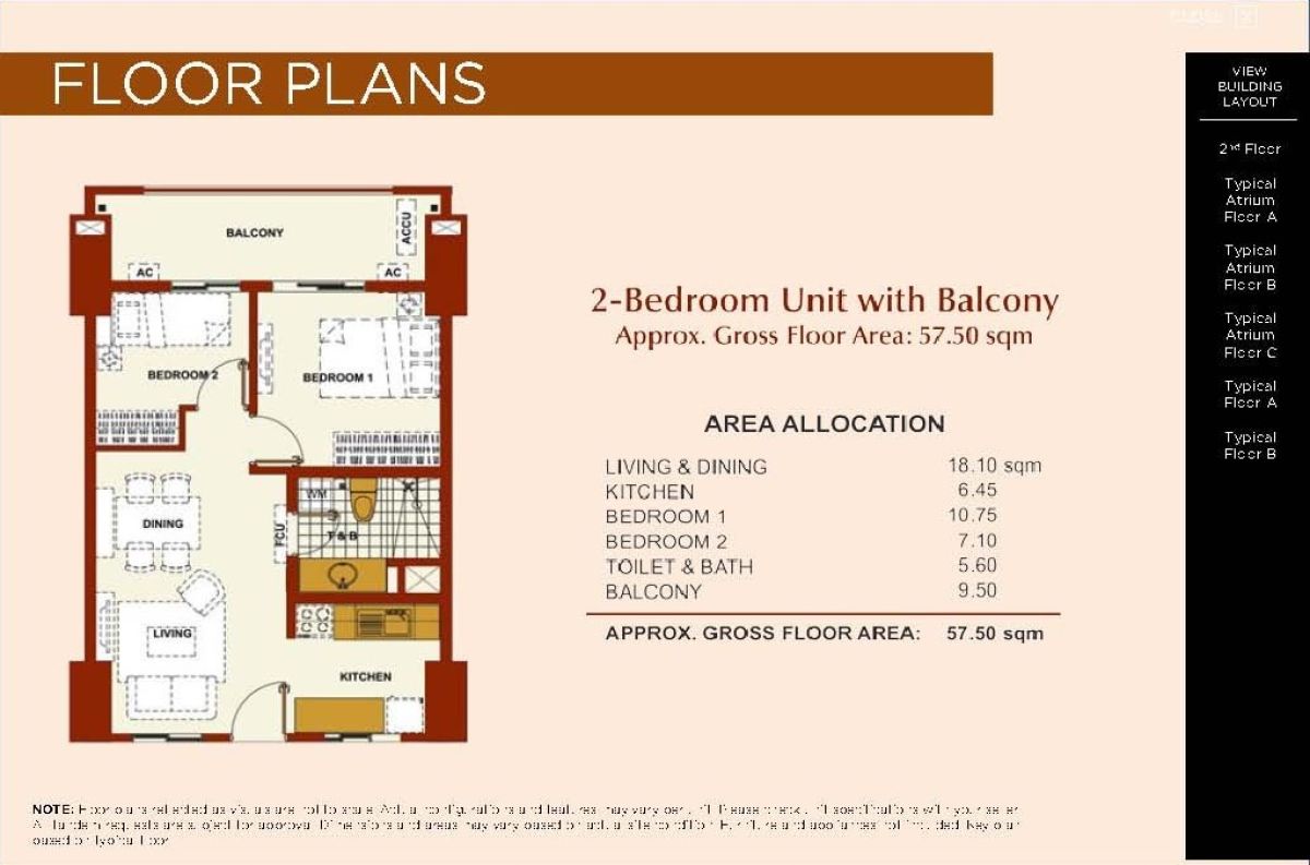 Brio Tower Near Rockwell 2 Bedroom Unit for Rent03