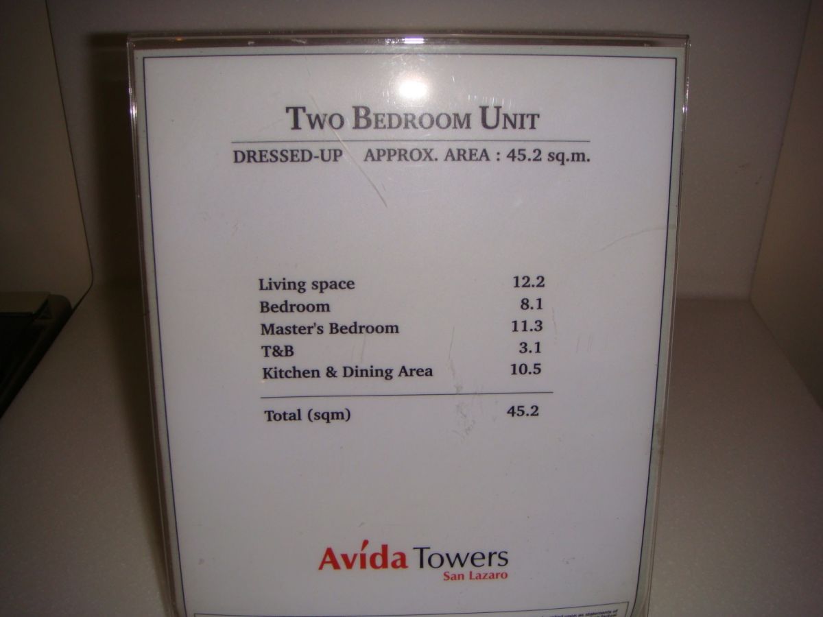 Avida Towers San Lazaro 2BR for rent near SM Mall and UST07