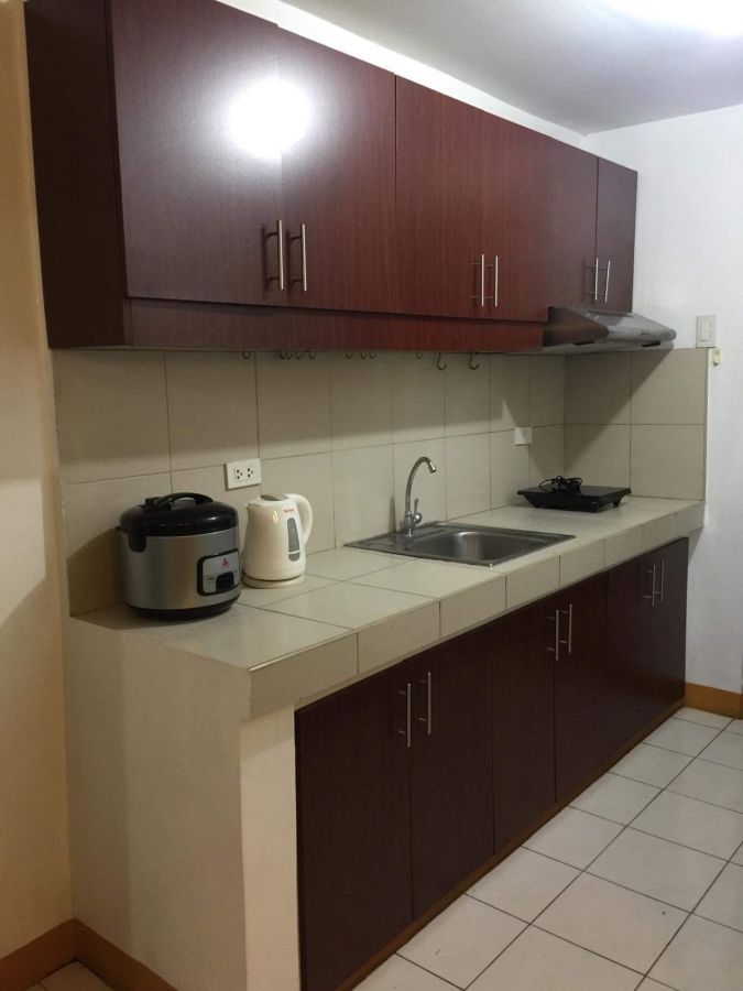 Fully Furnished 2-Bedroom with Balcony for Rent in Makati Executive Tower 403