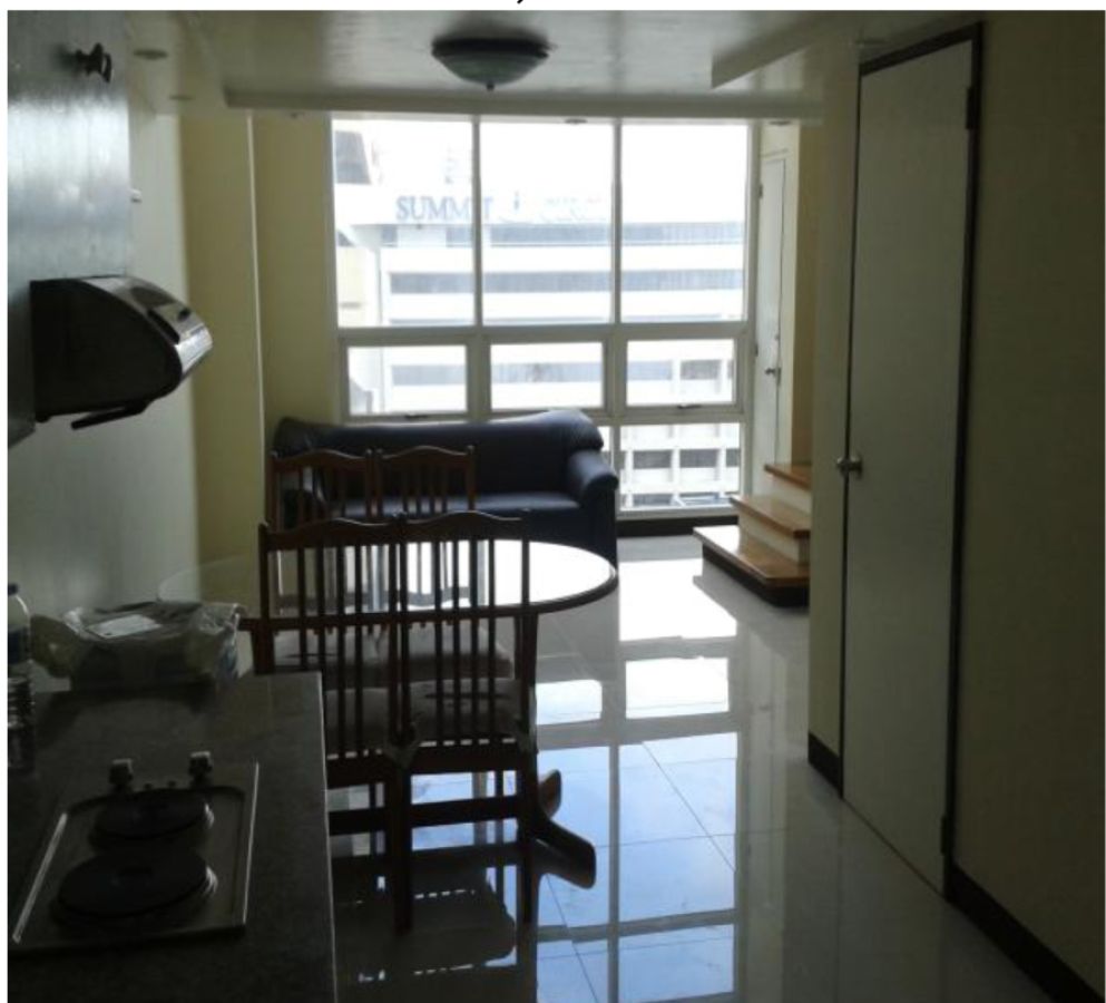 Nice 2-bedroom Loft-type condo unit for rent at crown regency jones avenue cebu06