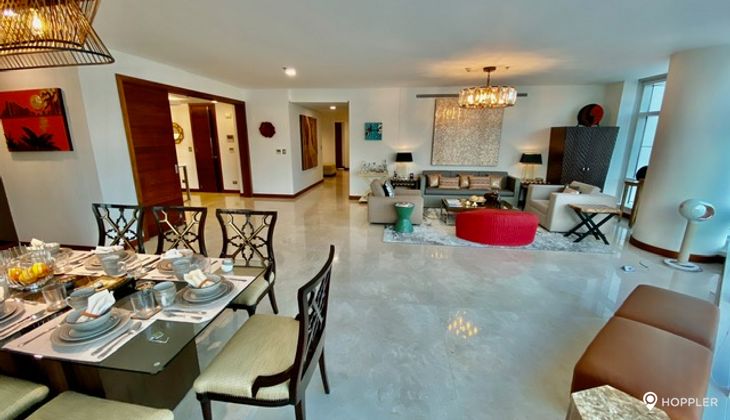 "3BR Condo for Rent in Two Roxas Triangle, Salcedo Village, Makati"05