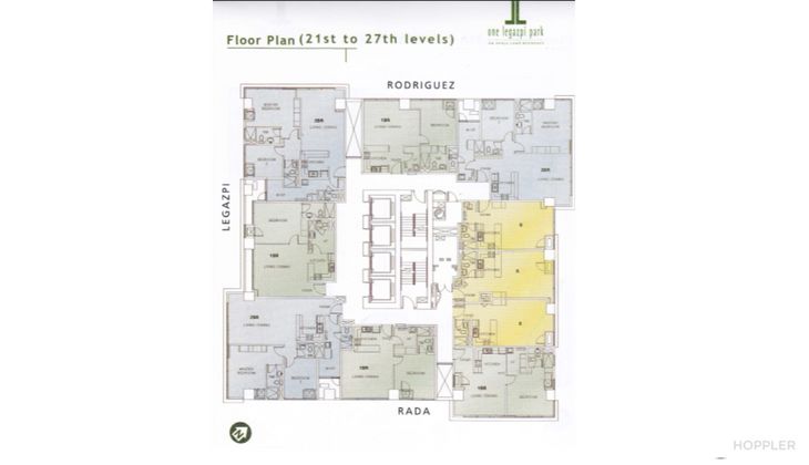 "Studio Condo for Rent in One Legazpi Park, Legazpi Village, Makati"07