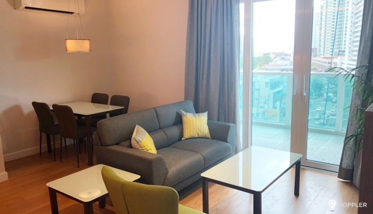 "1BR Condo for Rent in Park Terraces, San Lorenzo Village, Makati"10