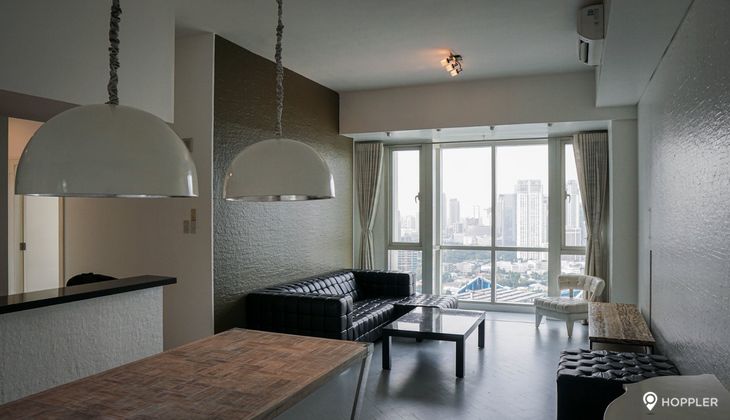 "2BR Condo for Rent in The Manansala, Rockwell Center, Makati"03