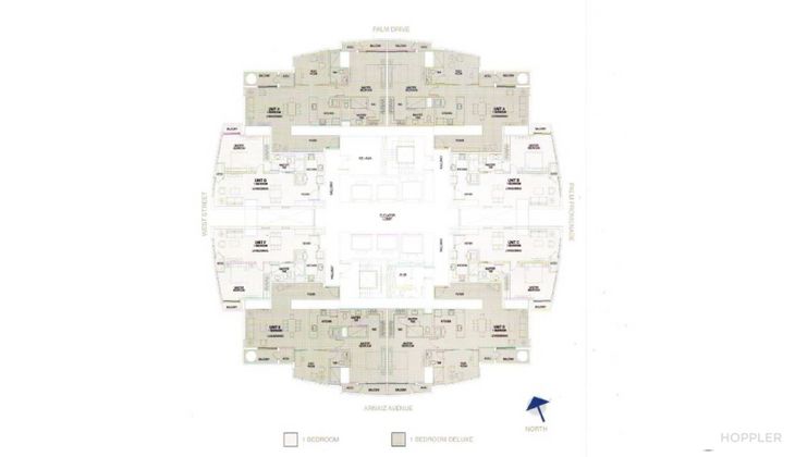 "2BR Condo for Rent in Park Terraces, San Lorenzo Village, Makati"10