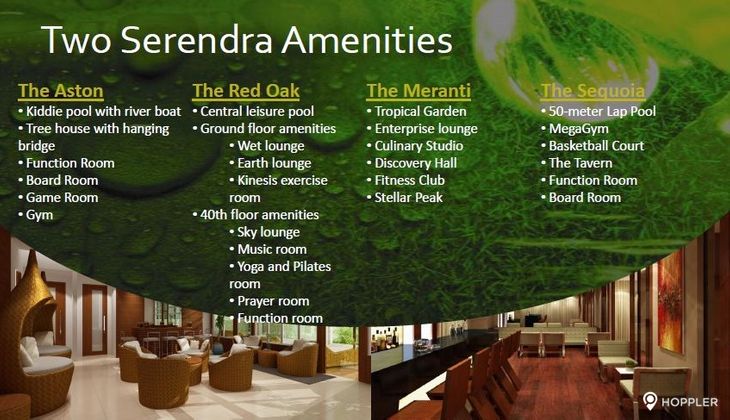 "2BR Condo for Rent in The Sequoia at Two Serendra, BGC - Bonifacio Global City, Taguig"10