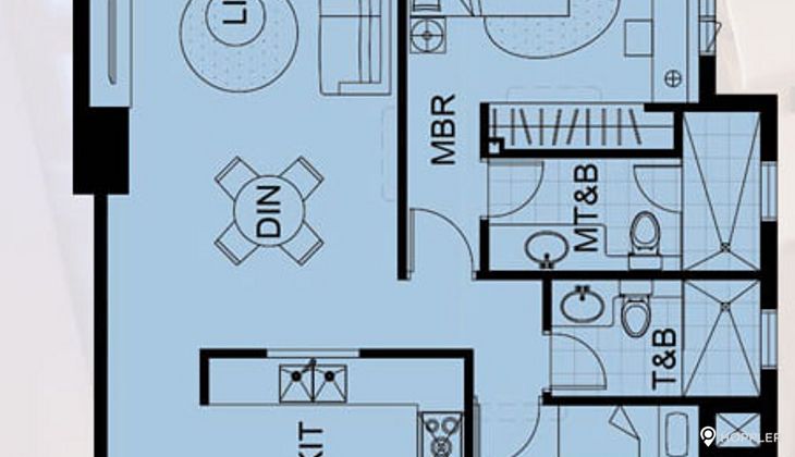 "2BR Condo for Rent in Bristol, Alabang, Muntinlupa"05