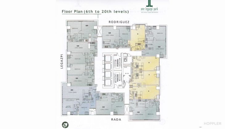 "Studio Condo for Rent in One Legazpi Park, Legazpi Village, Makati"10