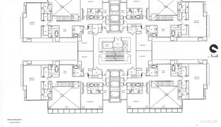"3BR Condo for Rent in One Roxas Triangle, Urdaneta Village, Makati"07