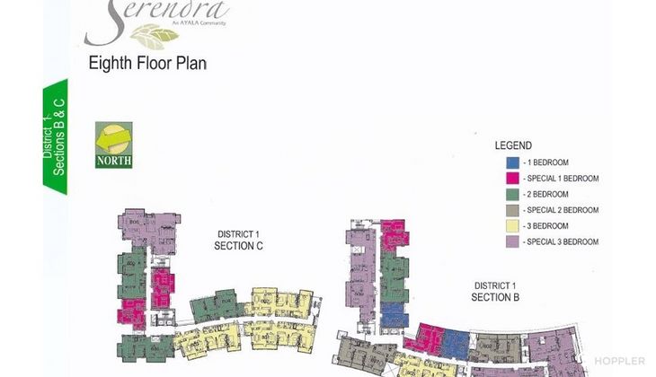 "1BR Condo for Rent in One Serendra, BGC - Bonifacio Global City, Taguig"10
