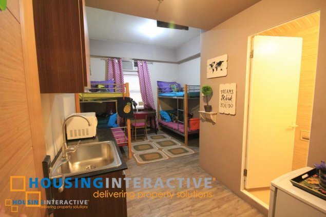 Conveniently located bedspace for rent at space taft07