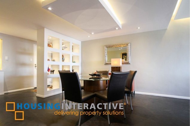 EXQUISITE FULLY FURNISHED 3-BEDROOM UNIT FOR SALE IN LEGASPI TOWERS 30004