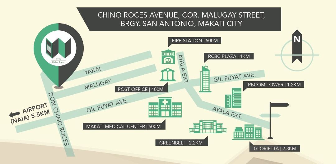Studio unit near MAKATI MED & RCBC for RENT06
