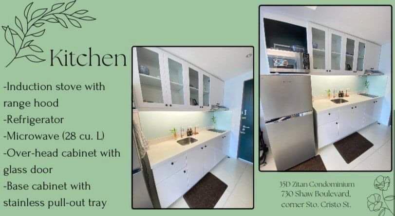 Affordable Beautiful 42 SQM 1 Bedroom Fully Furnished with Parking  Zitan Condominium 1 BR Condo for Rent Lease in Mandaluyong06