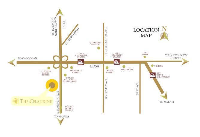 1 Bedroom Condo Unit for Rent in Celandine Balintawak Cloverleaf DMCI10