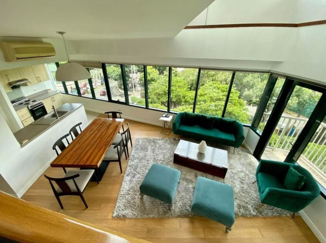 "FOR RENT: One Rockwell East - 2 Bedroom Loft, Furnished, 1 Parking Slots, 115 Sqm, Rockwell Center, Makati City"07