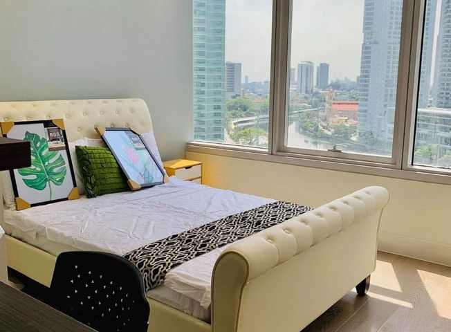 "Makati Proscenium Lorraine Rockwell, 3BR Fully furnished Unit For Rent, 2 Parking,180K"10