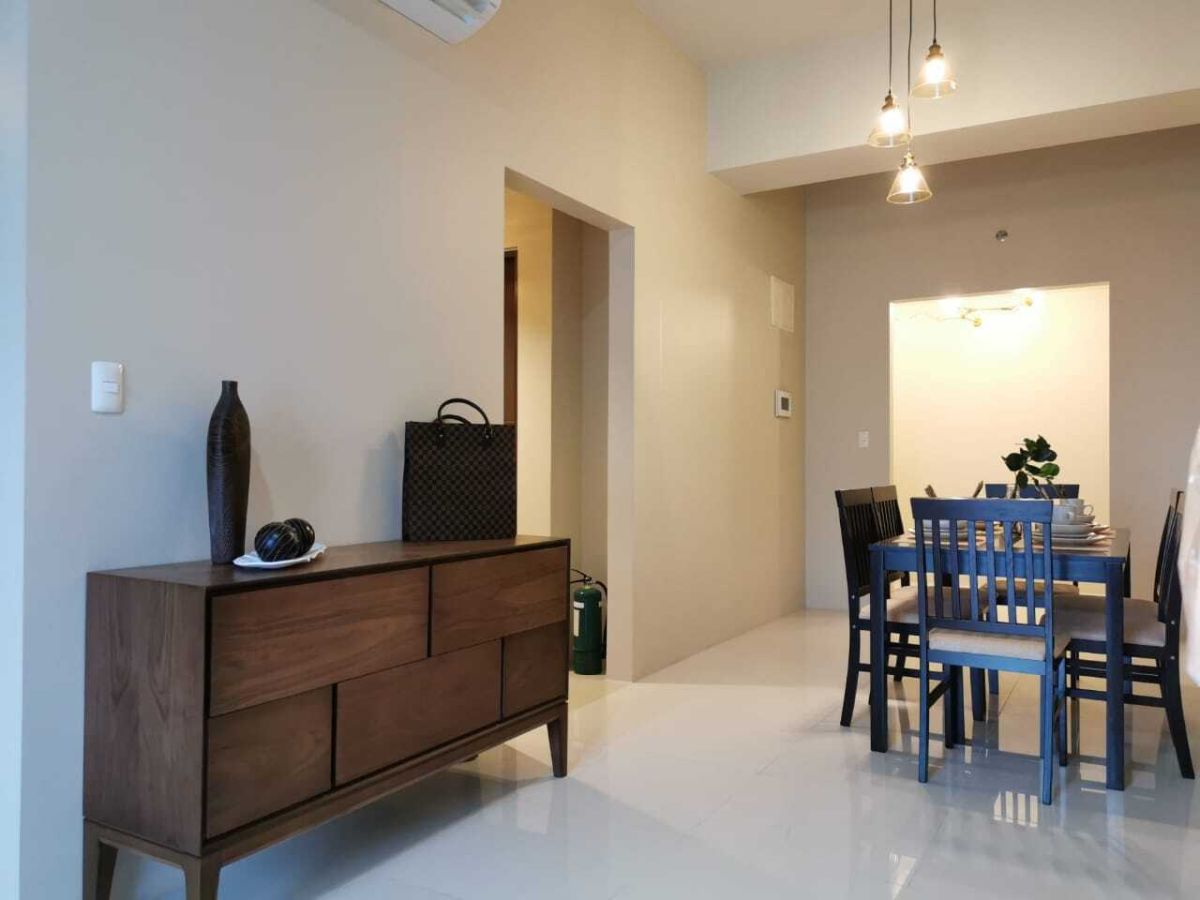 "UPTOWN RITZ: 2BR For Rent, 93.5 sqm, Furnished, with balcony, no parking, P90K"03