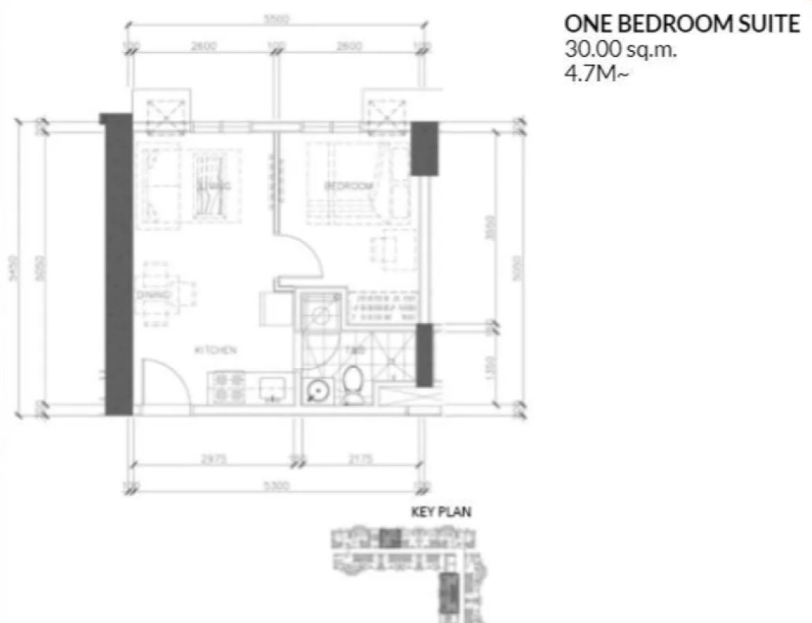"1 Bedroom Condo Unit For Rent in San Joaquin Pasig near BGC, The Rochester"02
