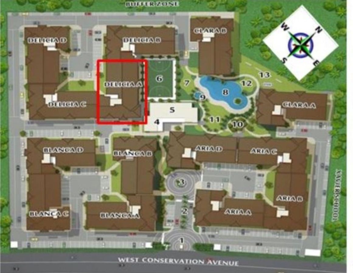 "2 BR Condominium unit For Rent at Amaia Steps Parkway Nuvali, Calamba"09