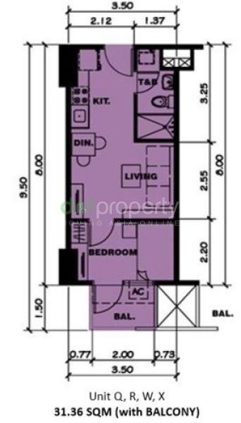 Fully Furnished For Rent 1 Bedroom with Parking in Kasara Urban Resort04