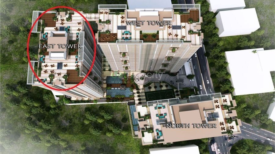 Affordable 2 Bedroom Bare with Parking For Rent Lumiere Residences Pas04