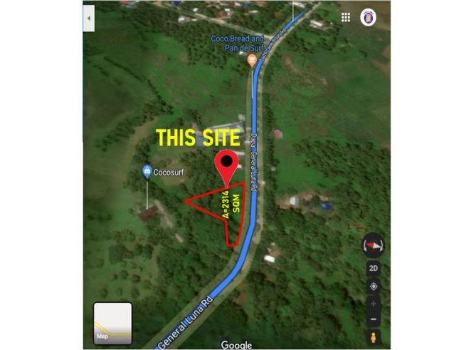 Great Lot Size for such Price General Luna Highway Lot for Lease/Rent01