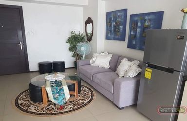 1 BR full furnished w parking Circulo Verde beside eastwood02