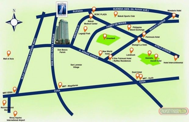 Furnished 2BR Unit For Rent in Beacon Makati Condo for 40k04