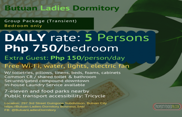 DAILY Rent ROOM @ Butuan Ladies Dormitory / Boarding House04