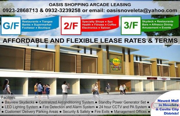 "Newest mall in Noveleta, Cavite, near CSU, Hospitals and Colleges. Neg"03