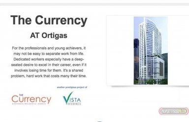 NEW CURRENCY TOWER CONDO FOR RENT at the back of Megamall02