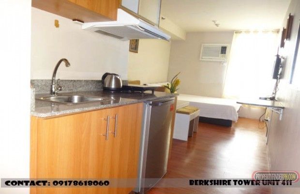 "Fully Furnished Condo Unit in Pasig City,Studio Unit for long term and"03