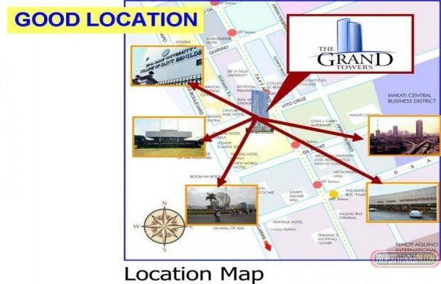 Condo for rent in Vito Cruz ManilaThe Grand Towers 203
