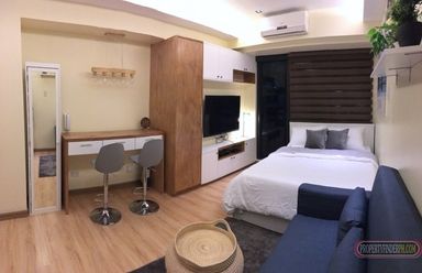 Studio for lease fully furnished with pool view02