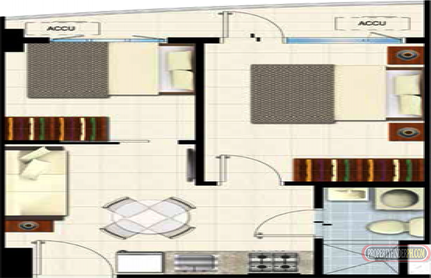 SMDC South Residences Condo 2 Bedroom Unit for Rent04