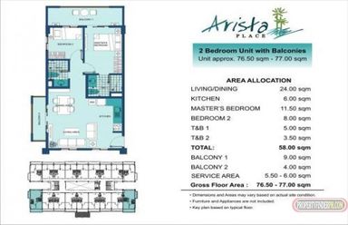 "Name of Project: Arista PlaceLocation: Brgy. Sto. Nino, Paranaque Cit"02