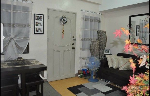"Semi furnished condo AC, queen size bed frame, built in cabinet inclu"03